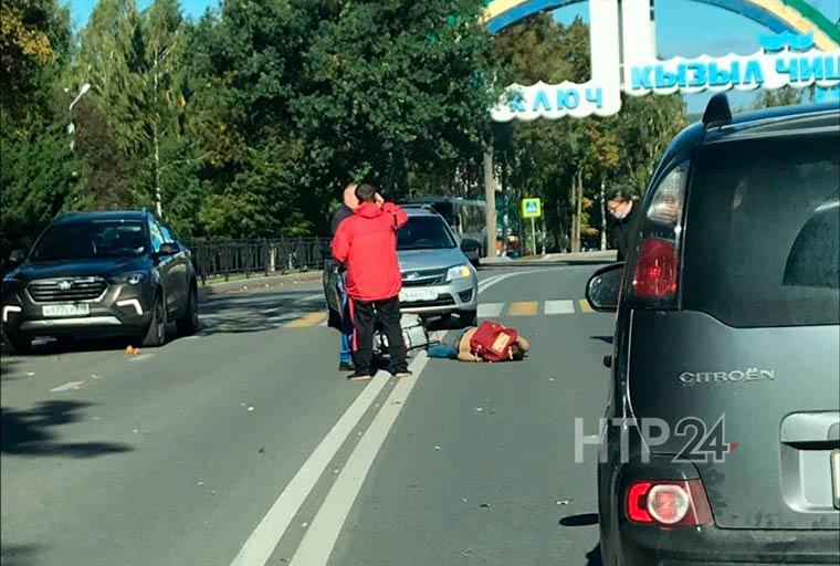 На Красном Ключе в Нижнекамске сбили женщину на пешеходном переходе