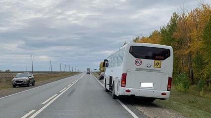 На трассе под Нижнекамском автобус с детьми столкнулся с «КамАЗом»