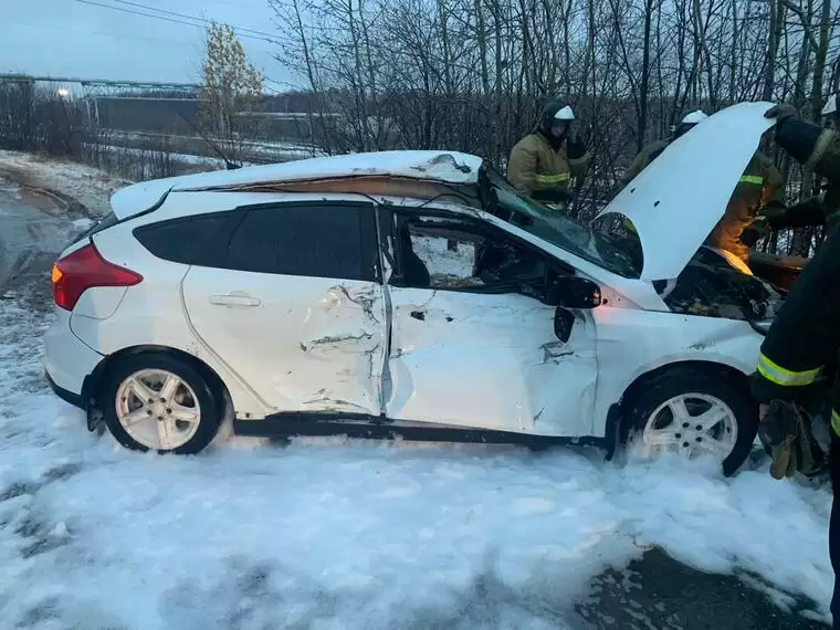 Авто предполагаемой виновницы ДТП