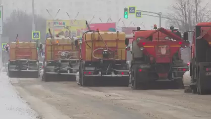 В Татарстане ожидается слабая метель и мокрый снег