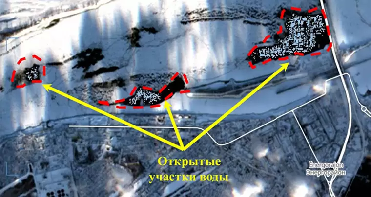 ГИМС предупредила об открытых участках воды на Каме в районе нижнего бьефа Нижнекамской ГЭС.