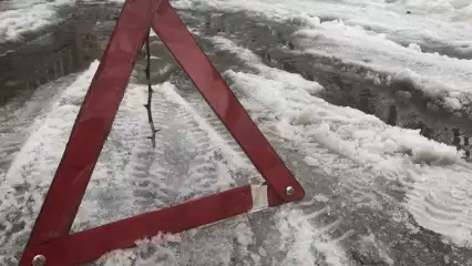 В Нижнекамске на Соболековской трассе произошло массовое ДТП