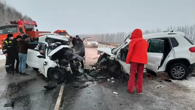 Стала известна причина смертельного ДТП в Татарстане, в котором погибли четыре человека