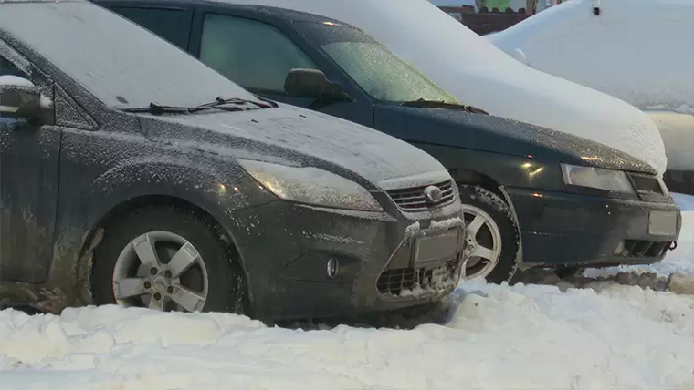 В Нижнекамске будут штрафовать водителей авто, мешающих уборке снега во дворах