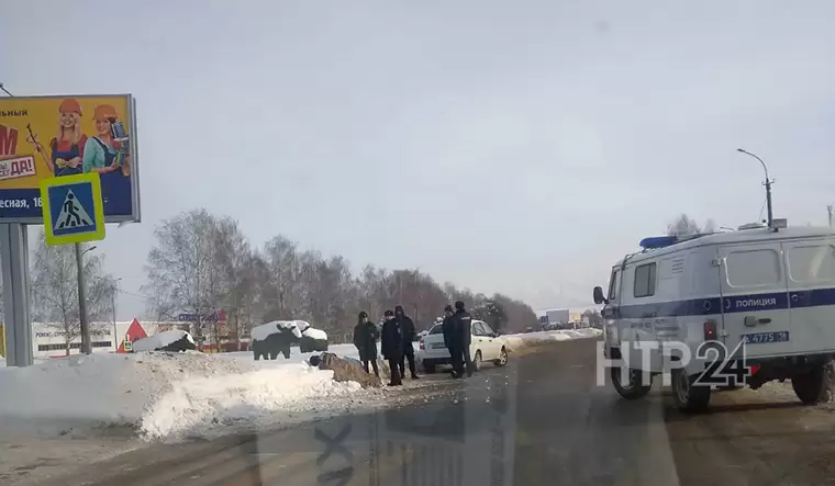 В Нижнекамске на ул. Лесной сбили женщину