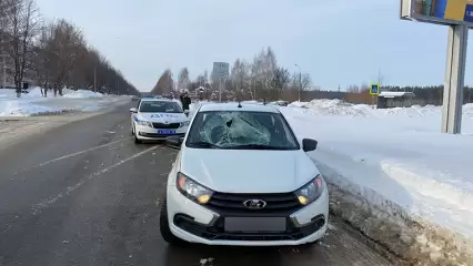 «По газам ударил»: подруга сбитой на ул. Лесной нижнекамки рассказала об обстоятельствах наезда