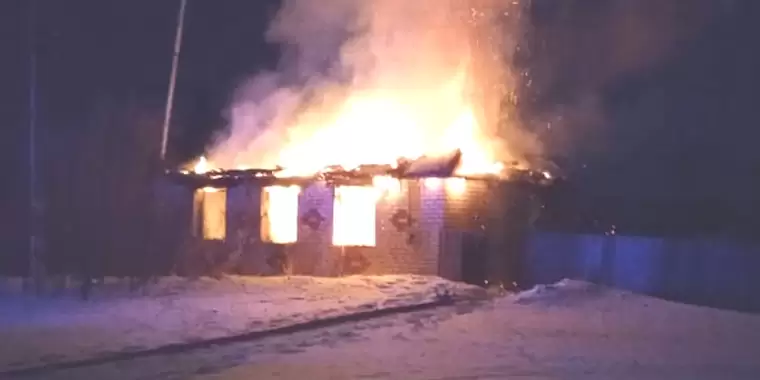 В Татарстане два брата погибли при пожаре в своём доме