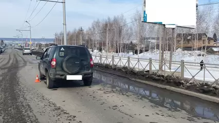 В Альметьевске пожилой водитель насмерть сбил переходящую дорогу бабушку