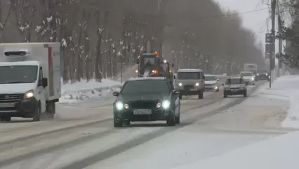 На Татарстан надвигается порывистый ветер до 24 м/с и метель