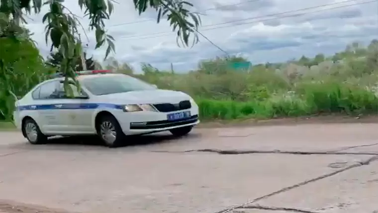 Под Нижнекамском больше часа продолжалась погоня за нарушителем