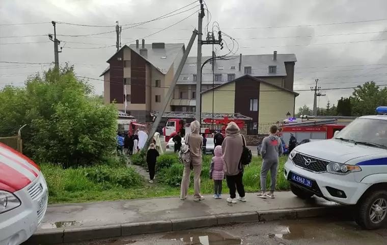 В отеле под Казанью произошел пожар, эвакуировались 90 человек