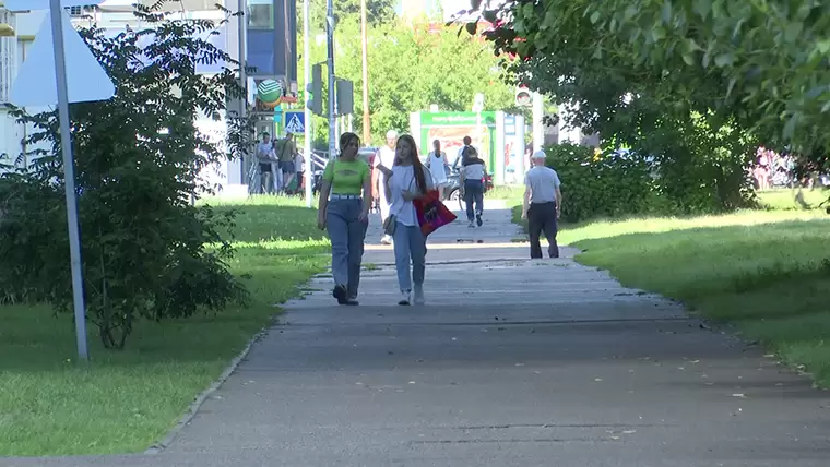 На выходных жителей Татарстана ожидает жаркая погода и небольшой дождь