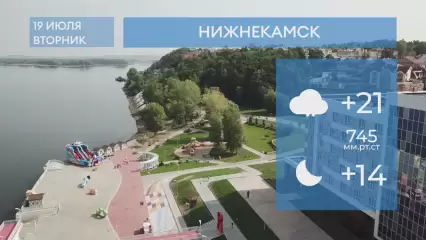 Прогноз погоды в Нижнекамске на 19-е июля 2022 года