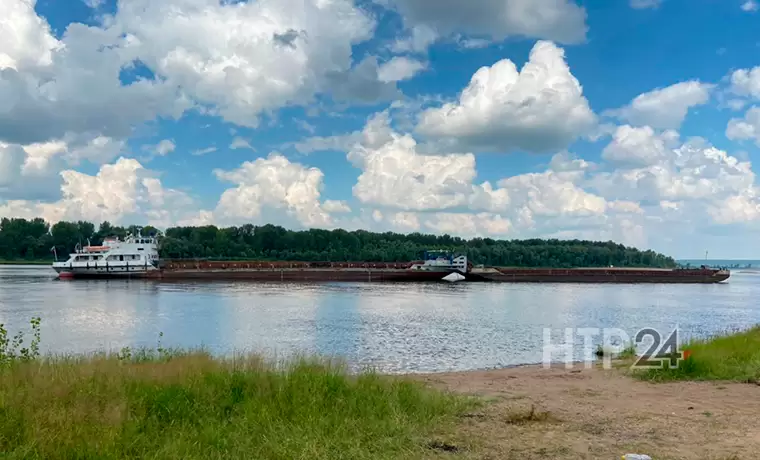 В Нижнекамске на Каме всплыл утопленник