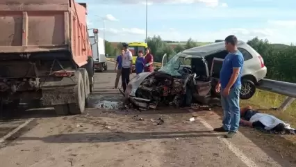 В Кукморском районе в ДТП на трассе погиб 31-летний водитель