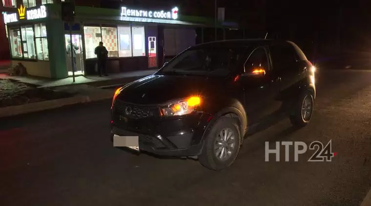 В Нижнекамске напротив центрального рынка сбили мужчину