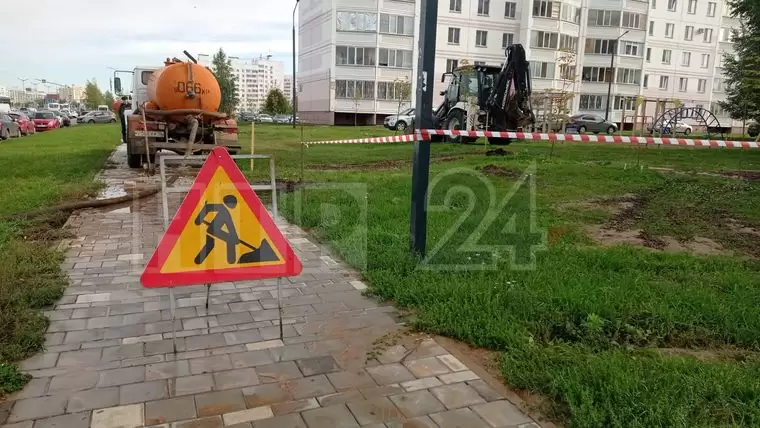 В Нижнекамске жильцы дома остались без холодной воды из-за порыва