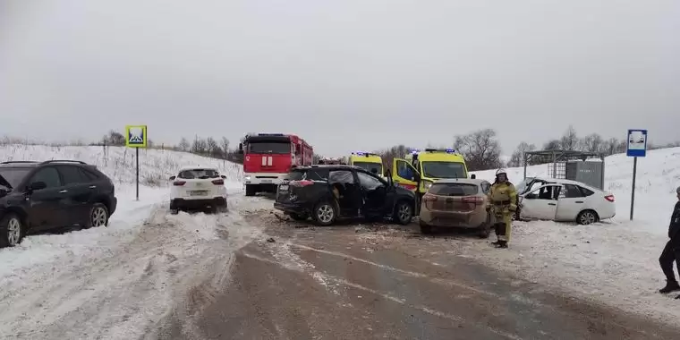 Два ребёнка пострадали в ДТП на трассе в Татарстане