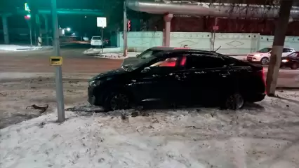 В Нижнекамске из-за водителя Hyundai пострадала трёхлетняя девочка