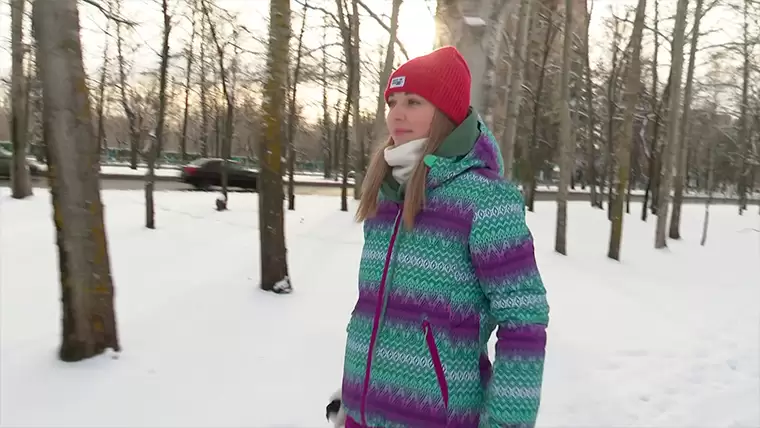 Нижнекамка оценила новую профессиональную лыжню в центре города