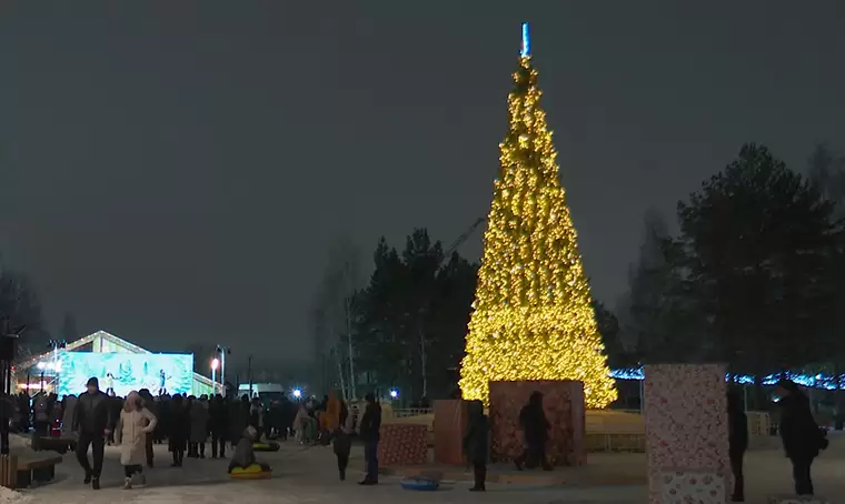 Первый ёлочный городок в Нижнекамске откроется 23 декабря - график