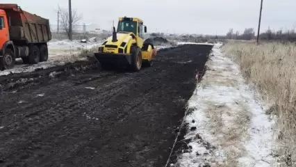 В Нижнекамске строится дорога к третьей очереди промпарка