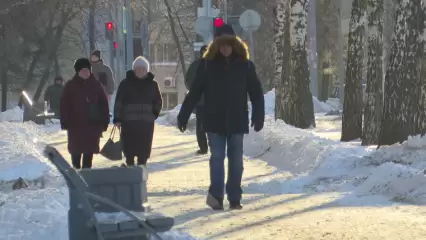 В начале недели в Татарстане ожидается метель с ледяным дождем и сильный ветер