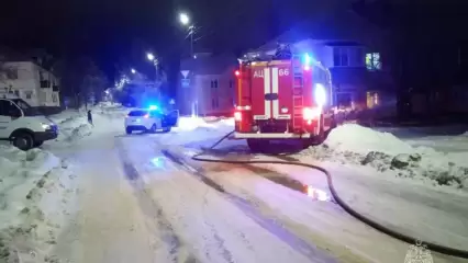 В Татарстане при пожаре в квартире погибли мужчина и женщина