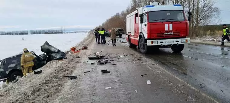 На трассе в Нижнекамском районе произошло смертельное ДТП