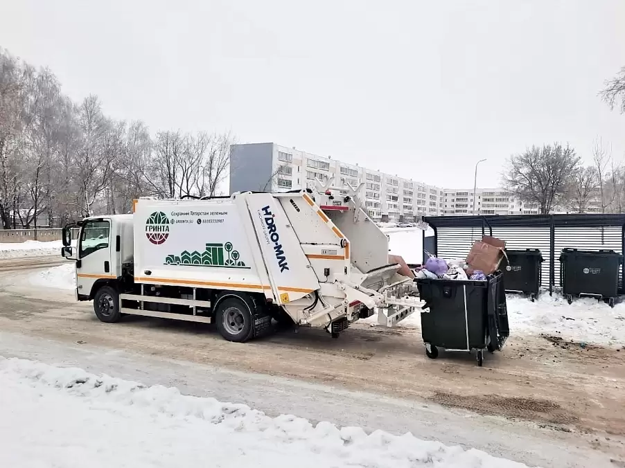 В Нижнекамске усилят контроль за вывозом мусора на новогодних праздниках