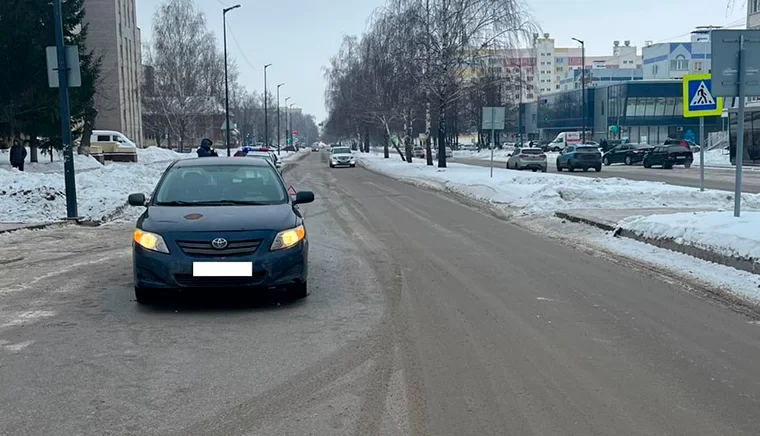 В Нижнекамске на улице Студенческой сбили женщину