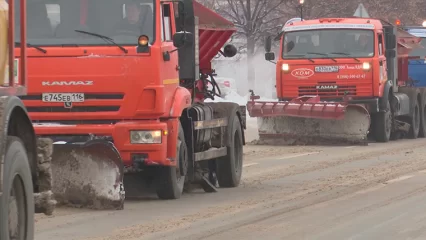 Из Нижнекамска за новогодние праздники было вывезено 40 тыс. тонн снега