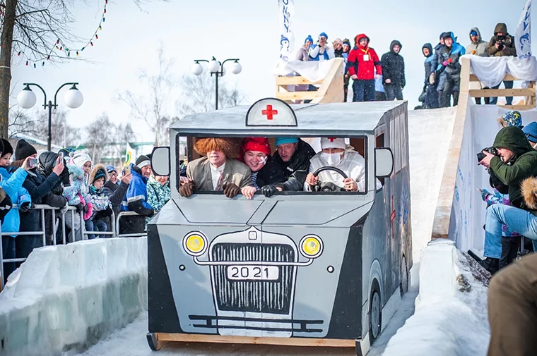 11 февраля в Нижнекамском районе пройдет фестиваль креативных санок