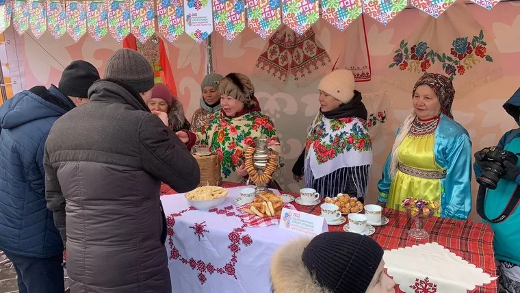 Участники фестиваля «Мозаика национальных культур»