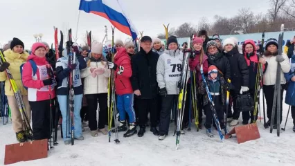 В Нижнекамске прошли всероссийские соревнования по лыжным гонкам