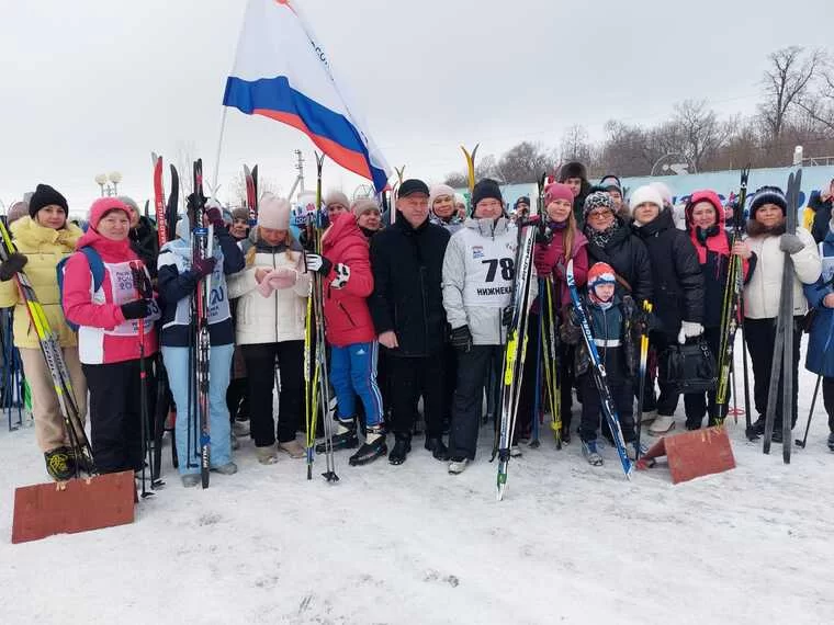 В Нижнекамске прошли всероссийские соревнования по лыжным гонкам