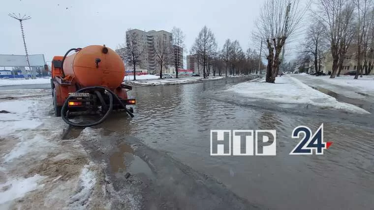 Специалисты рассказали, каким образом можно уменьшить скопление талых вод в Нижнекамске