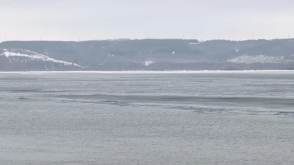 На реке Кама под Нижнекамском наблюдается подъем уровня воды