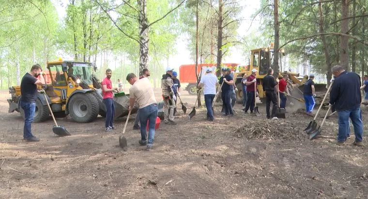 В Нижнекамске завершилась череда весенних субботников