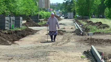 В Нижнекамске бульвар около 2-й гимназии после реконструкции станет пешеходной зоной