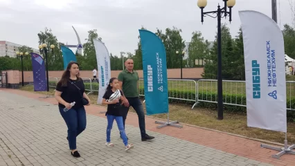 Фоторепортаж с празднования Дня химика в Нижнекамске