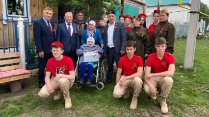 В Нижнекамском районе начали чествовать ветеранов Великой Отечественной войны