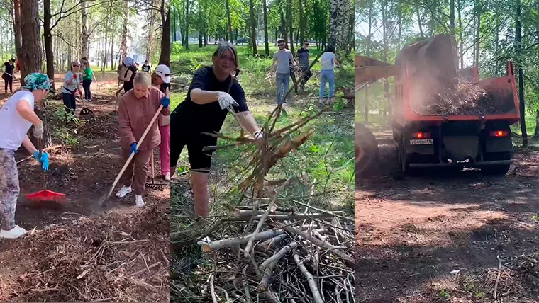 В Нижнекамске во время экологического двухмесячника было вывезено более 37 тыс. кубометров мусора