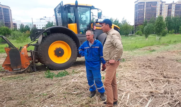 Нижнекамцы гадают, что же появится на пустыре около «вахитовского» кольца