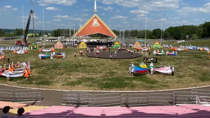 Подготовка к Сабантую в Нижнекамске