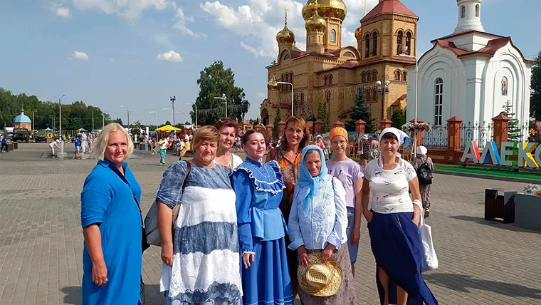 Нижнекамка выступила на большой сцене фестиваля «Алексеевские перезвоны-2023»