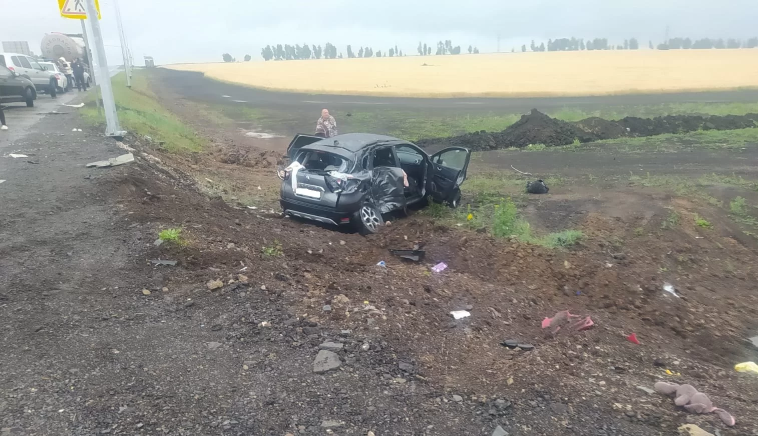 Двое детей погибли в ДТП на трассе в Татарстане