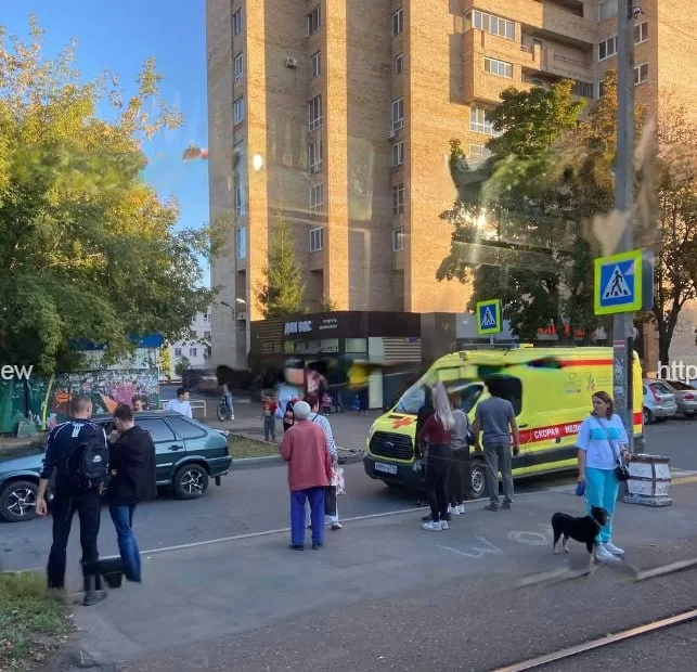 В Нижнекамске напротив парка сбили пешехода