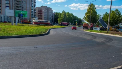 В Нижнекамске обновили дорожное покрытие на улице Вокзальной