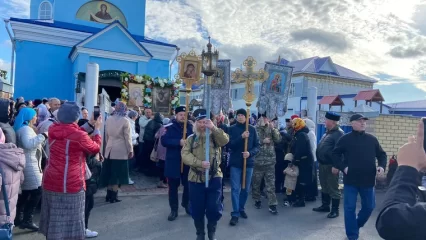 В день Покрова Пресвятой Богородицы в Нижнекамске прошел крестный ход